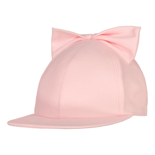 Metsola Cap With Bow, Bubble Gum