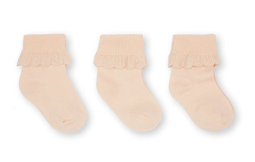 Konges Sloejd Lace Socks 3-pack Berry
