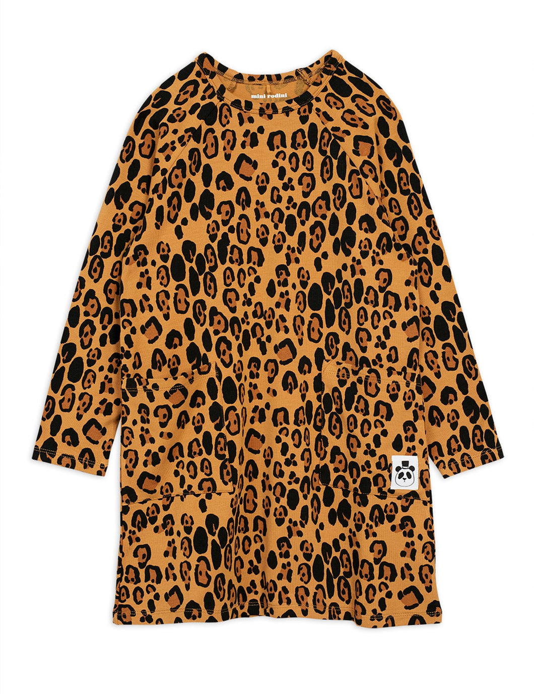 Mini Rodini Basic Leopard Longsleeve Dress