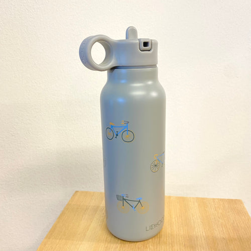 Liewood Falk Water Bottle 350ml Bicycle/Cloud blue