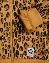 Mini Rodini Basic Leopard Zip Hoodie