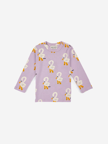 Bobo Choses Pelican Allover Longsleeve Baby T-shirt