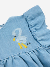 Bobo Choses Pelican Ruffle Baby Dress