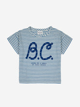 Bobo Choses Blue Stripes Shortsleeve T-shirt
