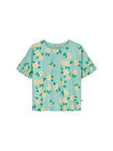 Mainio Adults Midsummer Rose Frill Shirt, Sky