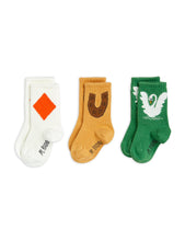 Mini Rodini Horseshoe Socks 3-pack