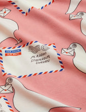Mini Rodini Pigeons Shortsleeve Dress Pink