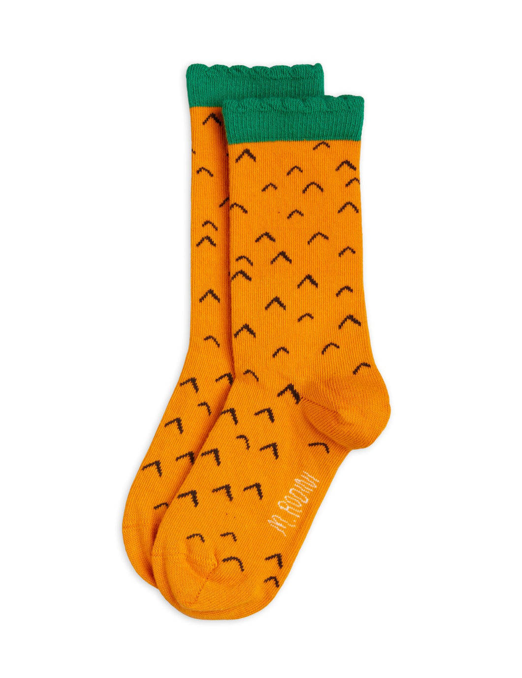 Mini Rodini Pineapple Scallop Socks 1-pack