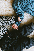 Maed for mini Snow leopard / Knit Cardigan