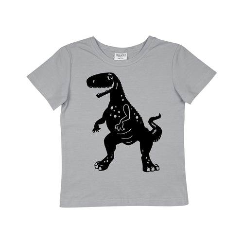 Dadamora T-shirt Dino Neutral Grey