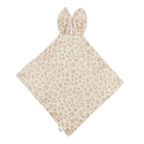 Gugguu Baby Print Bunny Muslin Cloth Sand leo