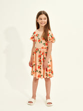 Mainio Midsummer Rose Dress, Peach