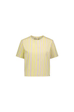 Kaiko Adults T-Shirt, Boho Stripe Citrus