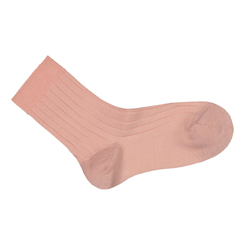 Metsola Rib Socks, Bubble Gum