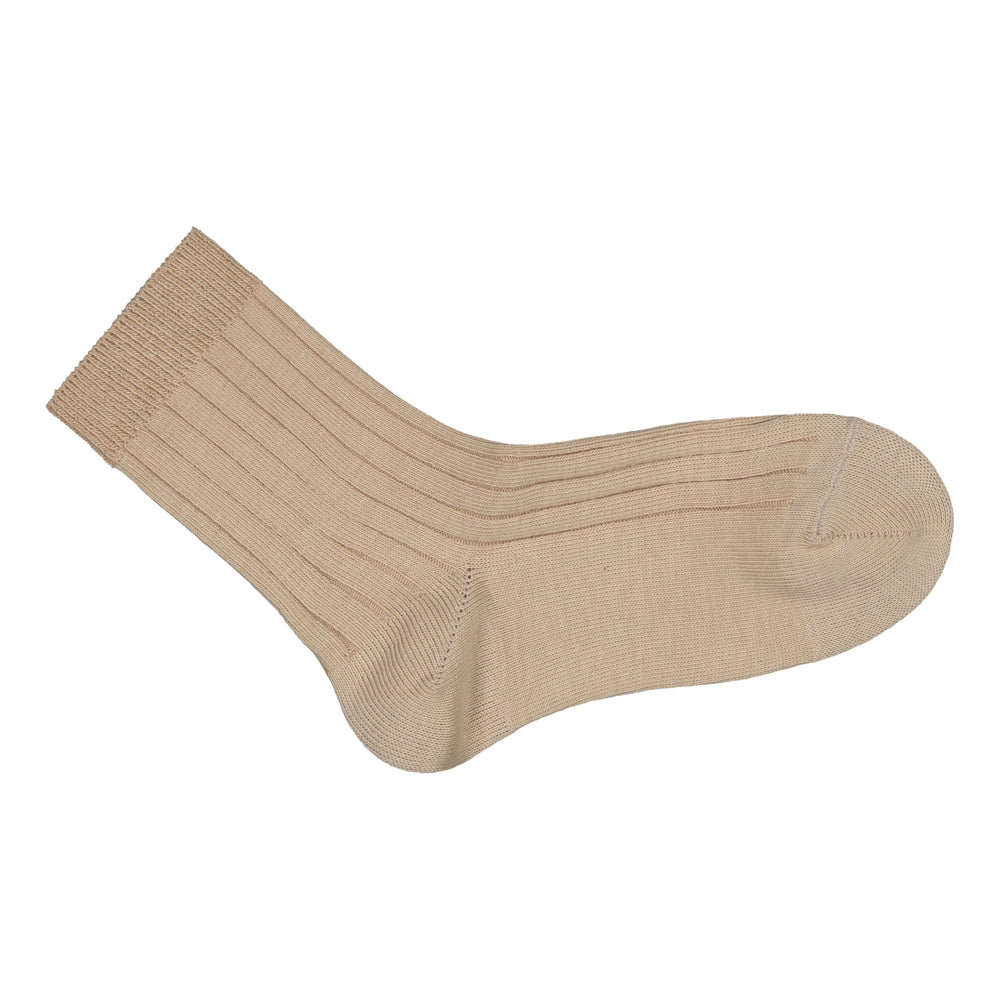 Metsola Rib Socks, Macadamia