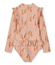 Liewood Sille Printed Swimsuit Papaya / Pale tuscany