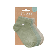 STUCKIES Sneaker Socks 3-pack Bay