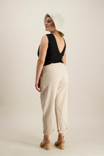 Kaiko Women Tapered Trousers Cool Beige