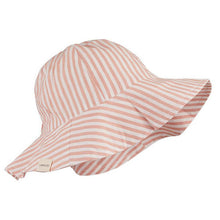 Liewood Amelia Sun Hat Stripe Coral blush/Creme